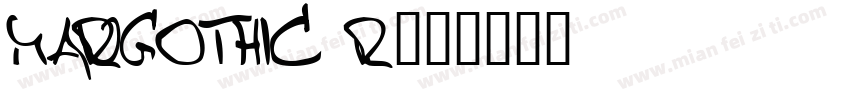MARUGOTHIC R字体转换